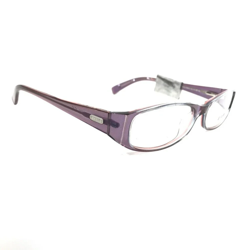 Versus by Versace Eyeglasses Frames MOD.VR8032 476 Clear Purple Oval 51-16-130